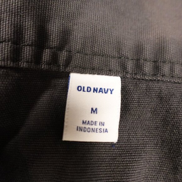 Old Navy Sleeveless Canvas Tie-Belt Utility Jumpsuit – Women’s Medium Gray - Picture 3 of 12